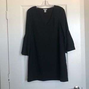 Professional black dress